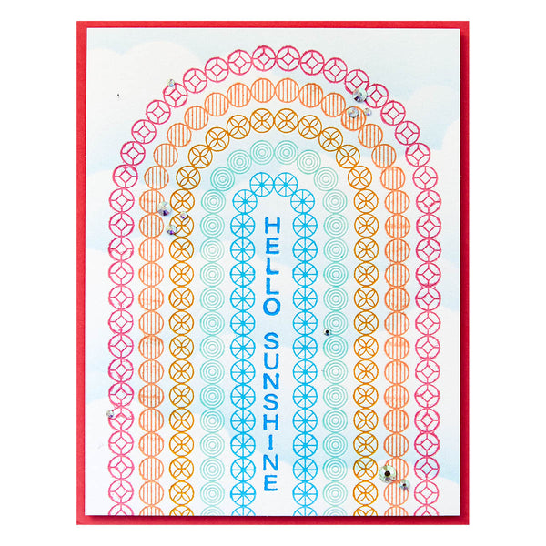 Arched Messages Registration Press + Foil Plate & Die Set