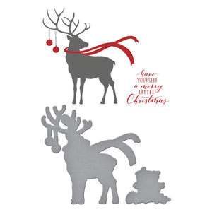 Dashing Reindeer Registration Press + Foil Plate & Die Set