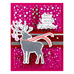 Dashing Reindeer Registration Press + Foil Plate & Die Set