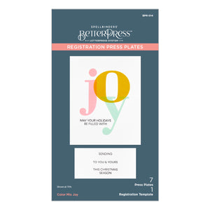 Color Mix Joy Registration Press + Foil Plates
