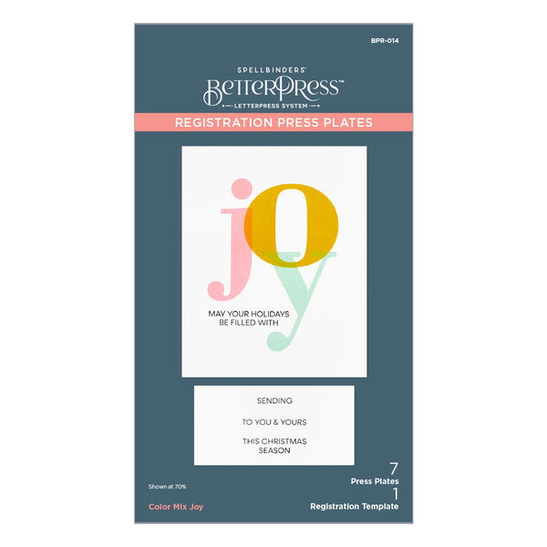 Color Mix Joy Registration Press + Foil Plates