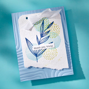 Growing Press + Foil Plate & Die Set by Dina Wakley