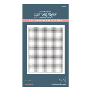 Journal Grid Registration Press + Foil Plates