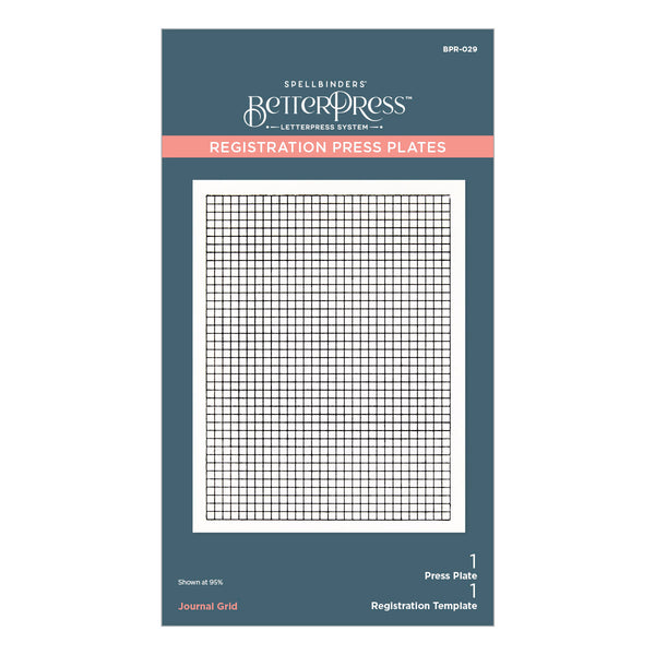 Journal Grid Registration Press + Foil Plates