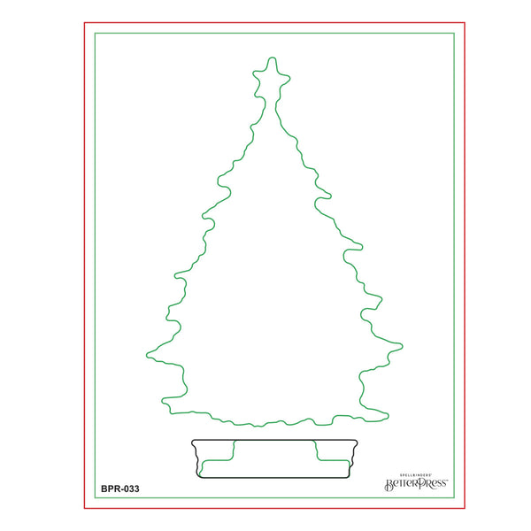 Twinkle Bright Tree Registration Press + Foil Plates