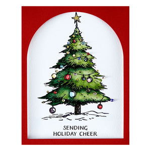 Twinkle Bright Tree Registration Press + Foil Plates