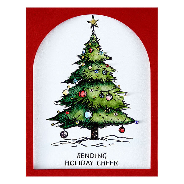 Twinkle Bright Tree Registration Press + Foil Plates