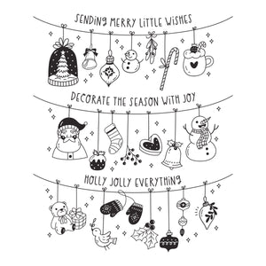 Decorate the Season Registration Press + Foil Plate