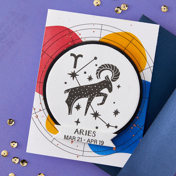 Block Print Zodiacs Registration Press + Foil Bundle