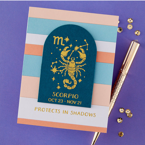 Block Print Scorpio Registration Press + Foil Plate