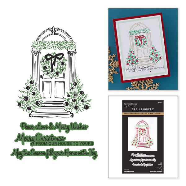 Festive Evergreens Registration Press + Foil Plate & Die Set - 9/23 Consumer Launch