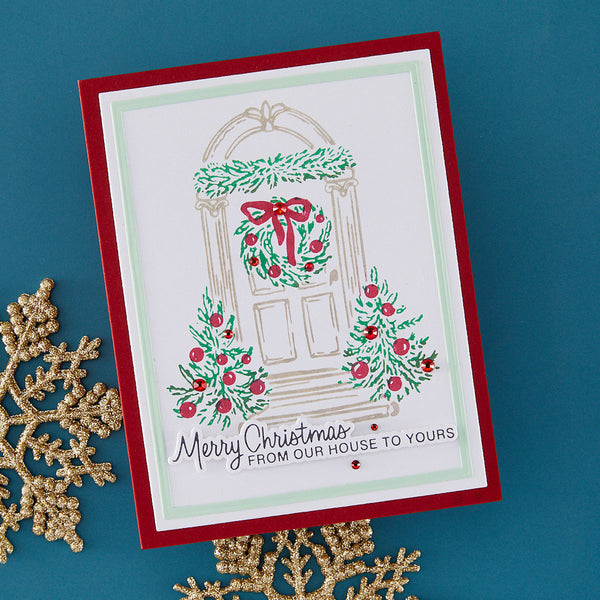 Festive Evergreens Registration Press + Foil Plate & Die Set - 9/23 Consumer Launch