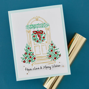 Festive Evergreens Registration Press + Foil Plate & Die Set - 9/23 Consumer Launch