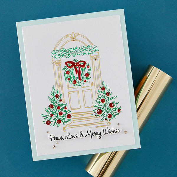 Festive Evergreens Registration Press + Foil Plate & Die Set - 9/23 Consumer Launch