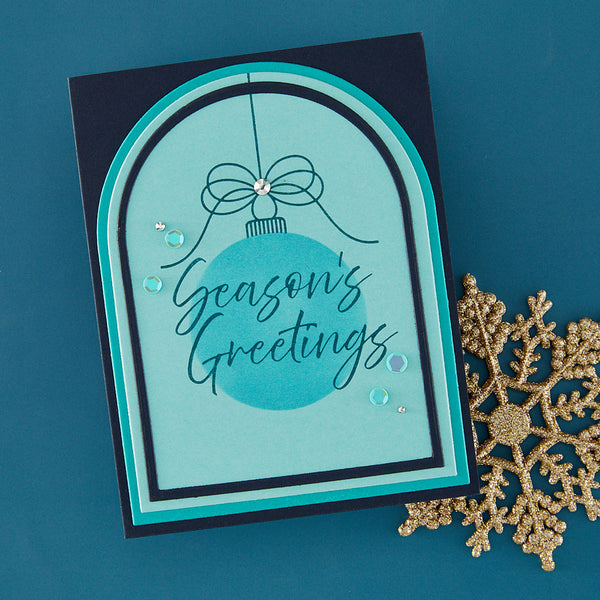 Tied with Cheer Press + Foil Plate & Stencil Bundle - 9/23 Consumer Launch