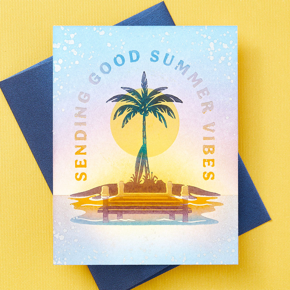 Summer Vibes Press Plates - BetterPress Society June 2024