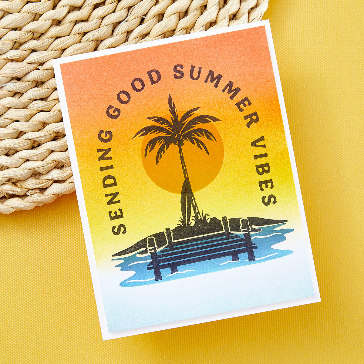 Summer Vibes Press Plates - BetterPress Society June 2024