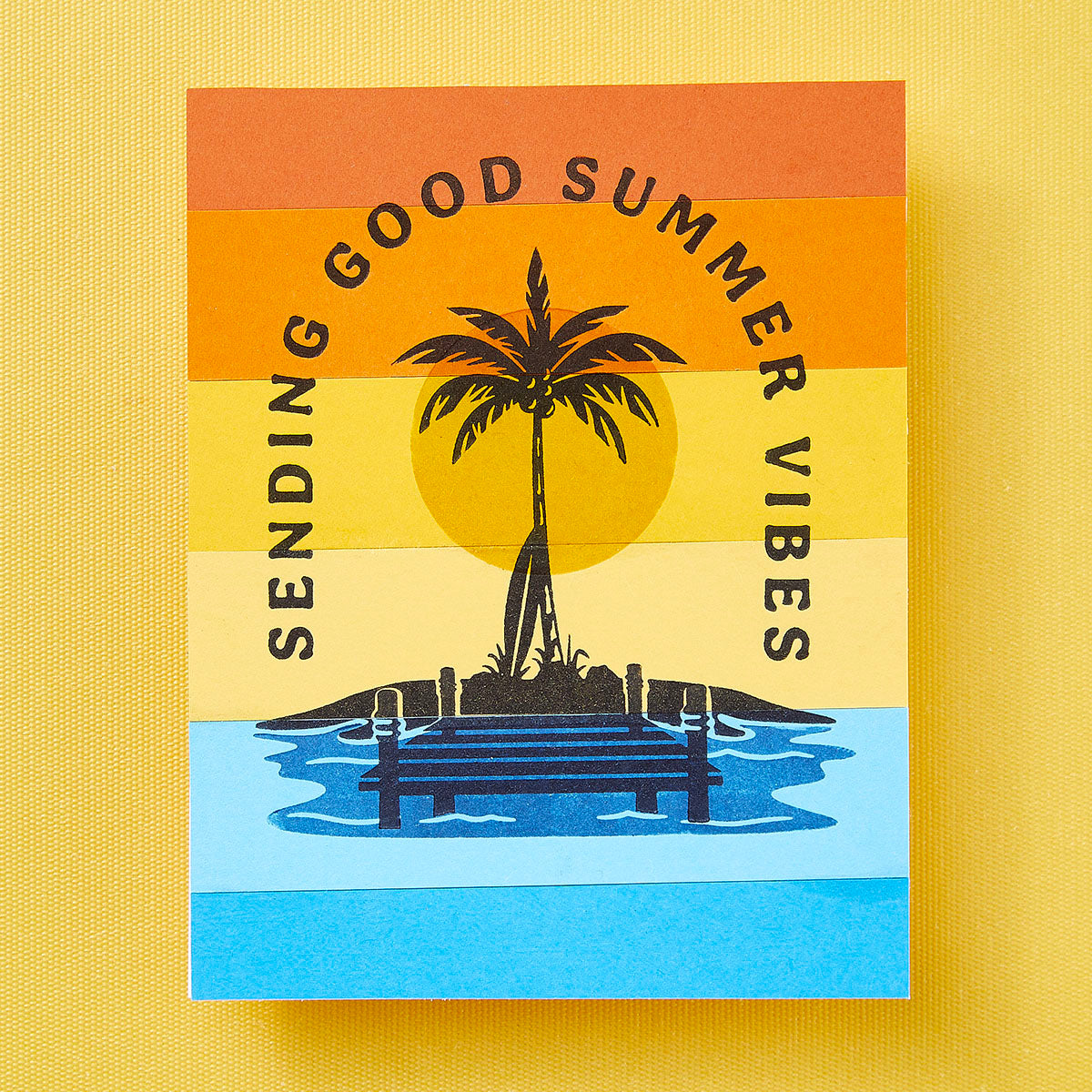 Summer Vibes Press Plates - BetterPress Society June 2024