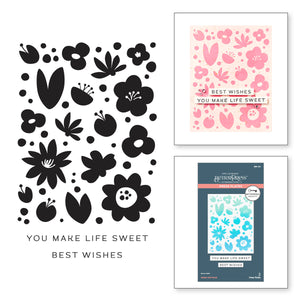 Sweet Life Floral Press Plates - BetterPress Society March 2025