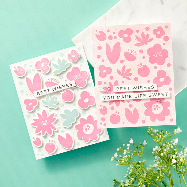 Sweet Life Floral Die - BetterPress Society March 2025 Add-On