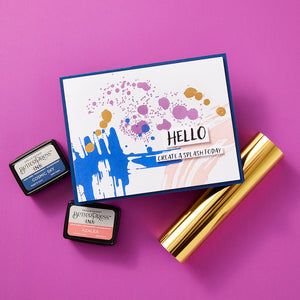 InkSpired Wishes Press Plates - BetterPress Society April 2025
