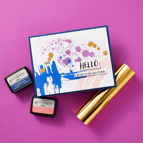 InkSpired Wishes Press Plates - BetterPress Society April 2025