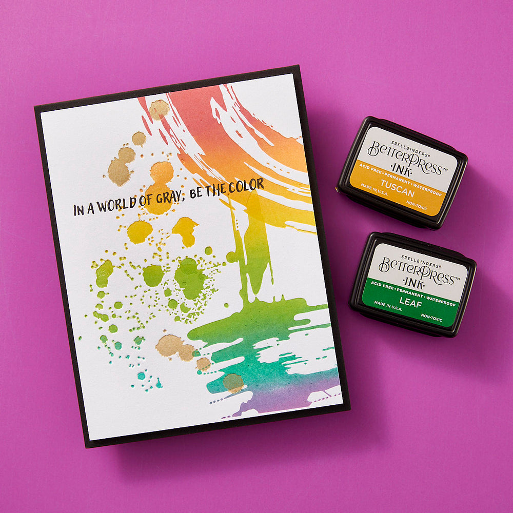 InkSpired Wishes Press Plates - BetterPress Society April 2025