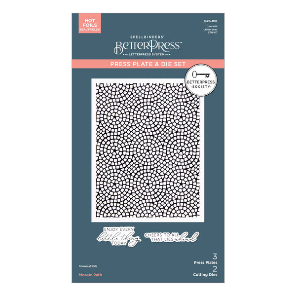 Mosaic Press Plates - BetterPress Society May 2025
