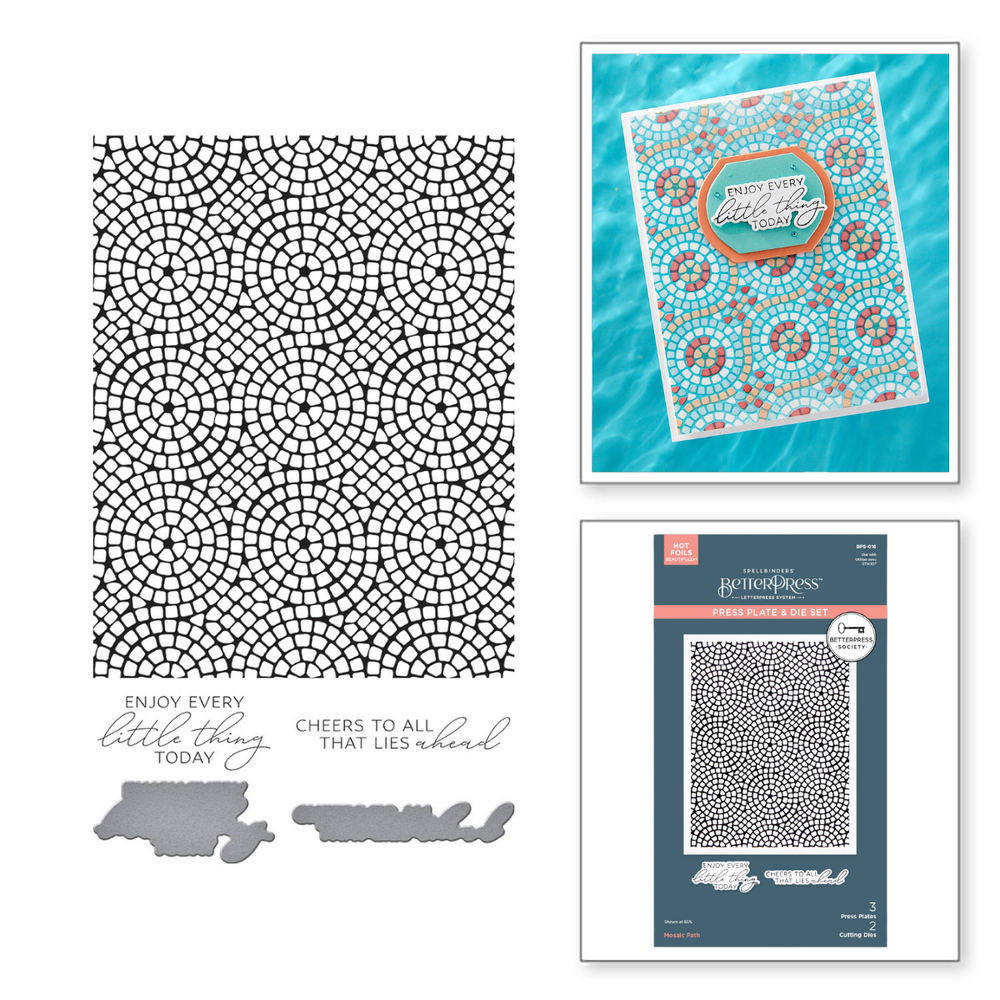 Mosaic Press Plates - BetterPress Society May 2025