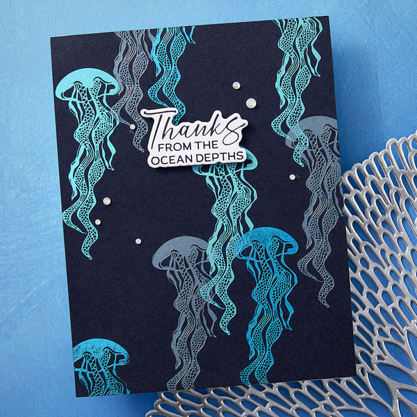 Sea Friends Press Plate & Die Set - BetterPress Society June 2025