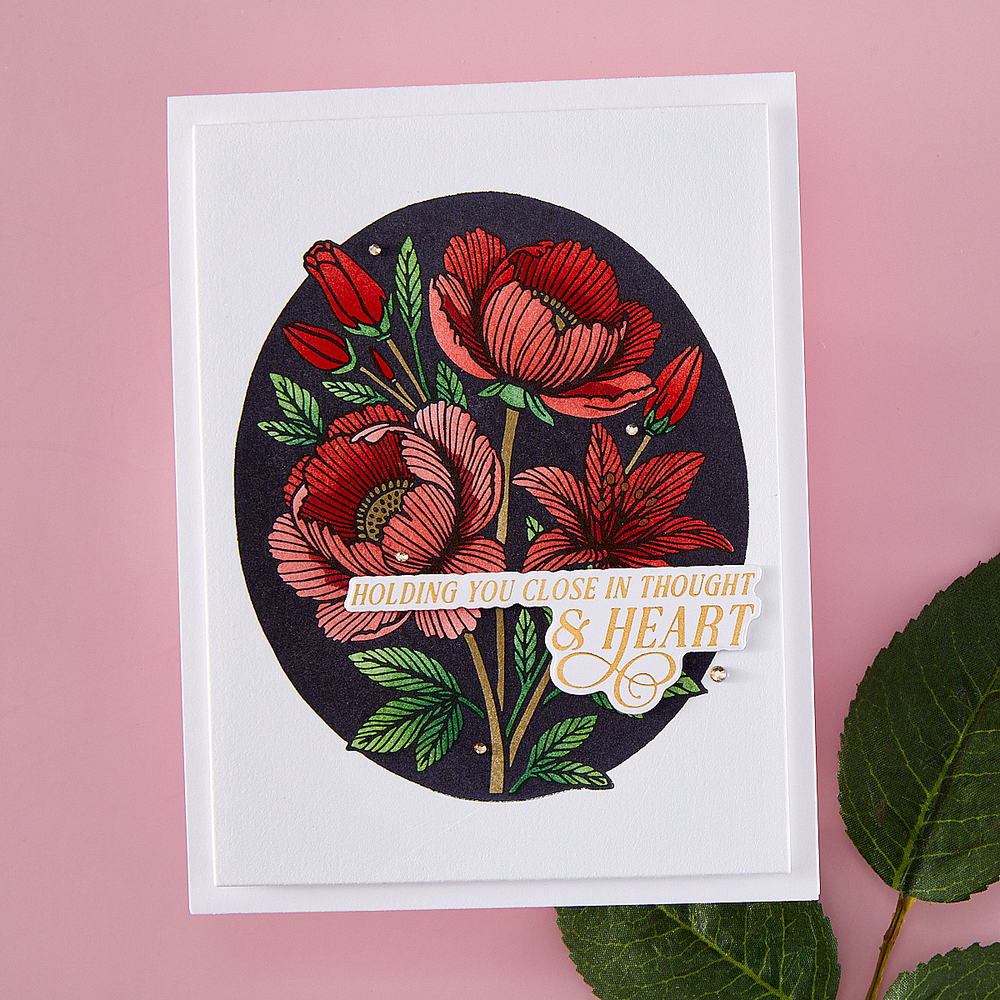 Layered Sweet Moments Stencil - BetterPress Society August 2025 Add-On