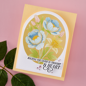 Layered Sweet Moments Stencil - BetterPress Society August 2025 Add-On