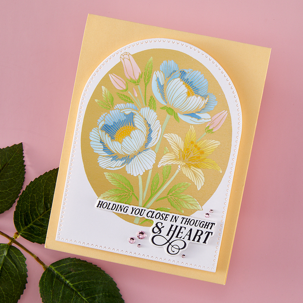 Layered Sweet Moments Stencil - BetterPress Society August 2025 Add-On