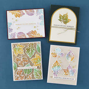 Autumn Cheer Press Plate & Die Set - BetterPress Society September 2025