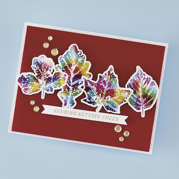 Autumn Cheer Press Plate & Die Set - BetterPress Society September 2025