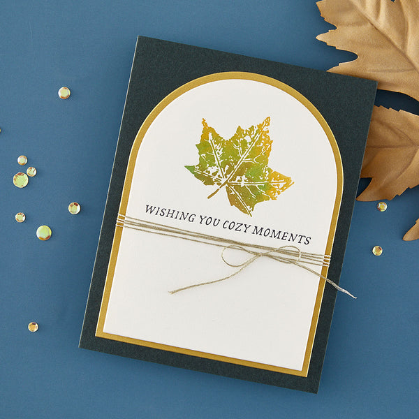 Autumn Cheer Press Plate & Die Set - BetterPress Society September 2025