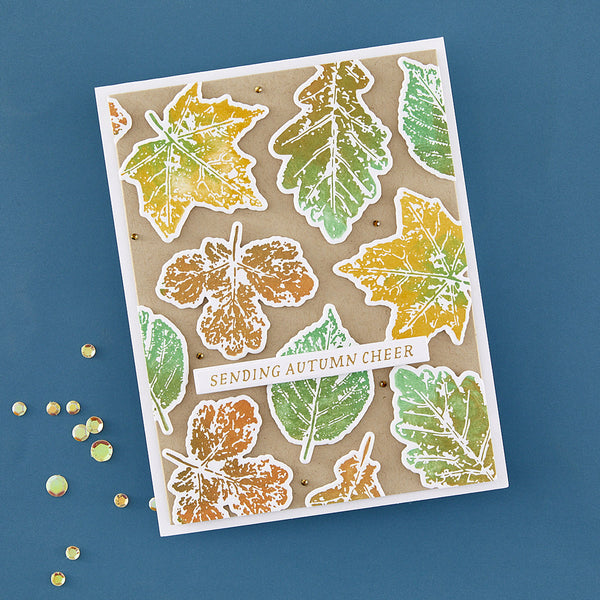 Autumn Cheer Press Plate & Die Set - BetterPress Society September 2025
