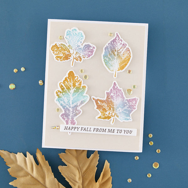 Autumn Cheer Press Plate & Die Set - BetterPress Society September 2025