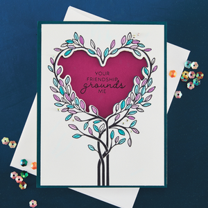 Flourish & Vine Press Plate & Die Set + Free Gift Stencil - BetterPress Society December 2025