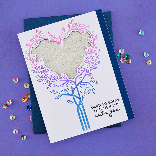 Flourish & Vine Press Plate & Die Set + Free Gift Stencil - BetterPress Society December 2025