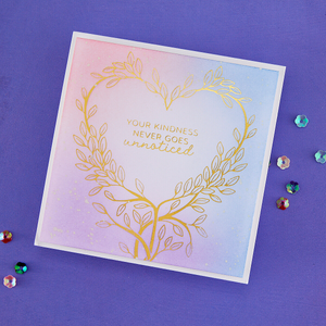 Flourish & Vine Press Plate & Die Set + Free Gift Stencil - BetterPress Society December 2025