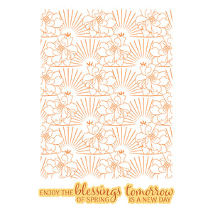 Radiant Blooms Press Plate & Die Set - BetterPress Society February 2026