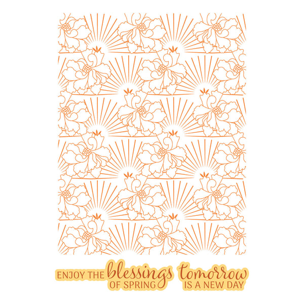 Radiant Blooms Press Plate & Die Set - BetterPress Society February 2026