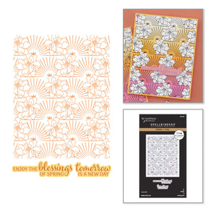 Radiant Blooms Press Plate & Die Set - BetterPress Society February 2026