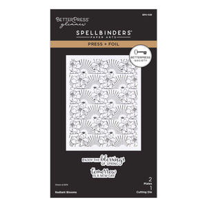 Radiant Blooms Press Plate & Die Set - BetterPress Society February 2026