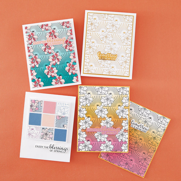 Radiant Blooms Press Plate & Die Set - BetterPress Society February 2026