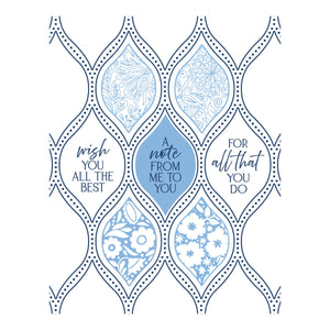 Teardrop Mosaic Press Plate & Die Set - BetterPress Society March 2026