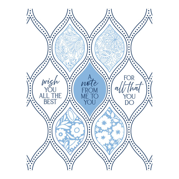 Teardrop Mosaic Press Plate & Die Set - BetterPress Society March 2026