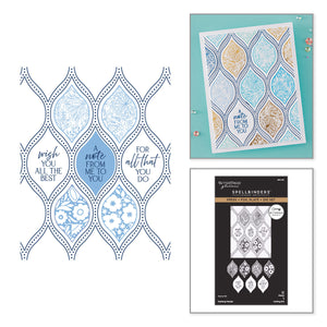 Teardrop Mosaic Press Plate & Die Set - BetterPress Society March 2026