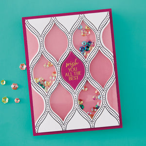 Teardrop Mosaic Press Plate & Die Set - BetterPress Society March 2026